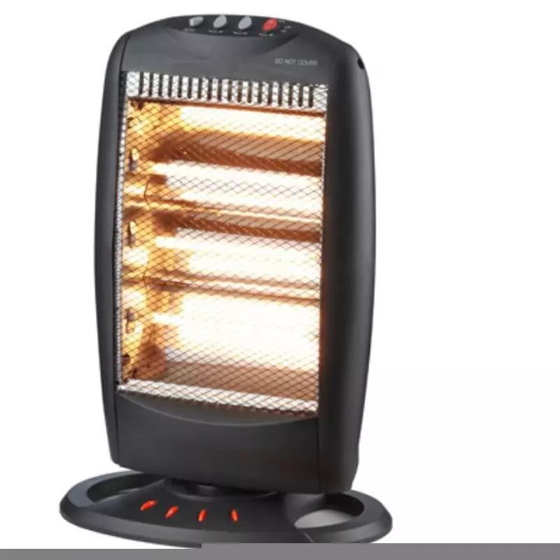 Quartz Halogen Heater 1200W, 3 Speed Settings, 20㎡ Fast Heating - Image 4