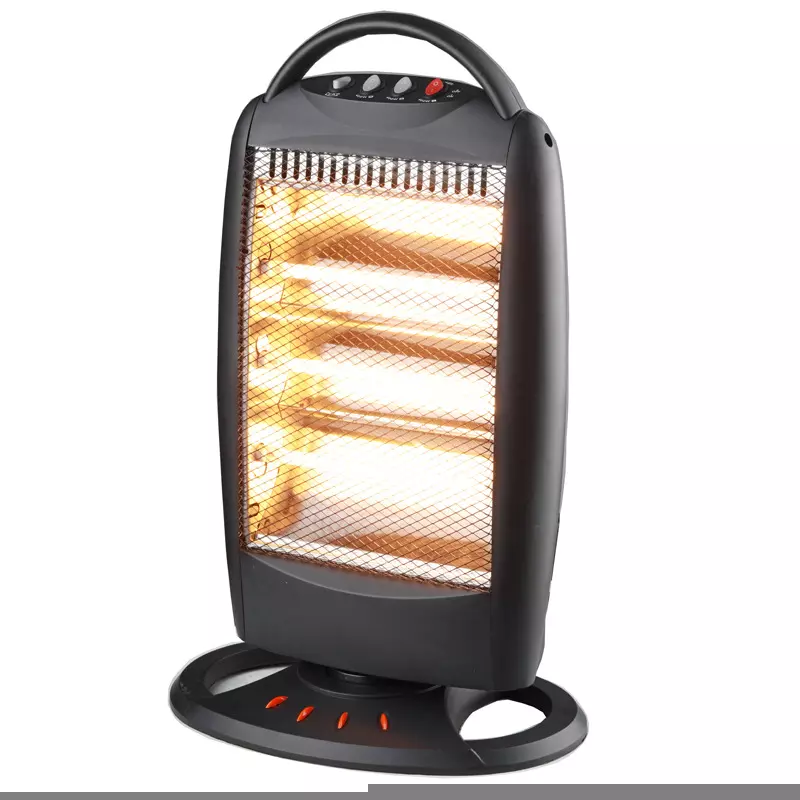 Quartz Halogen Heater 1200W, 3 Speed Settings, 20㎡ Fast Heating - Image 5
